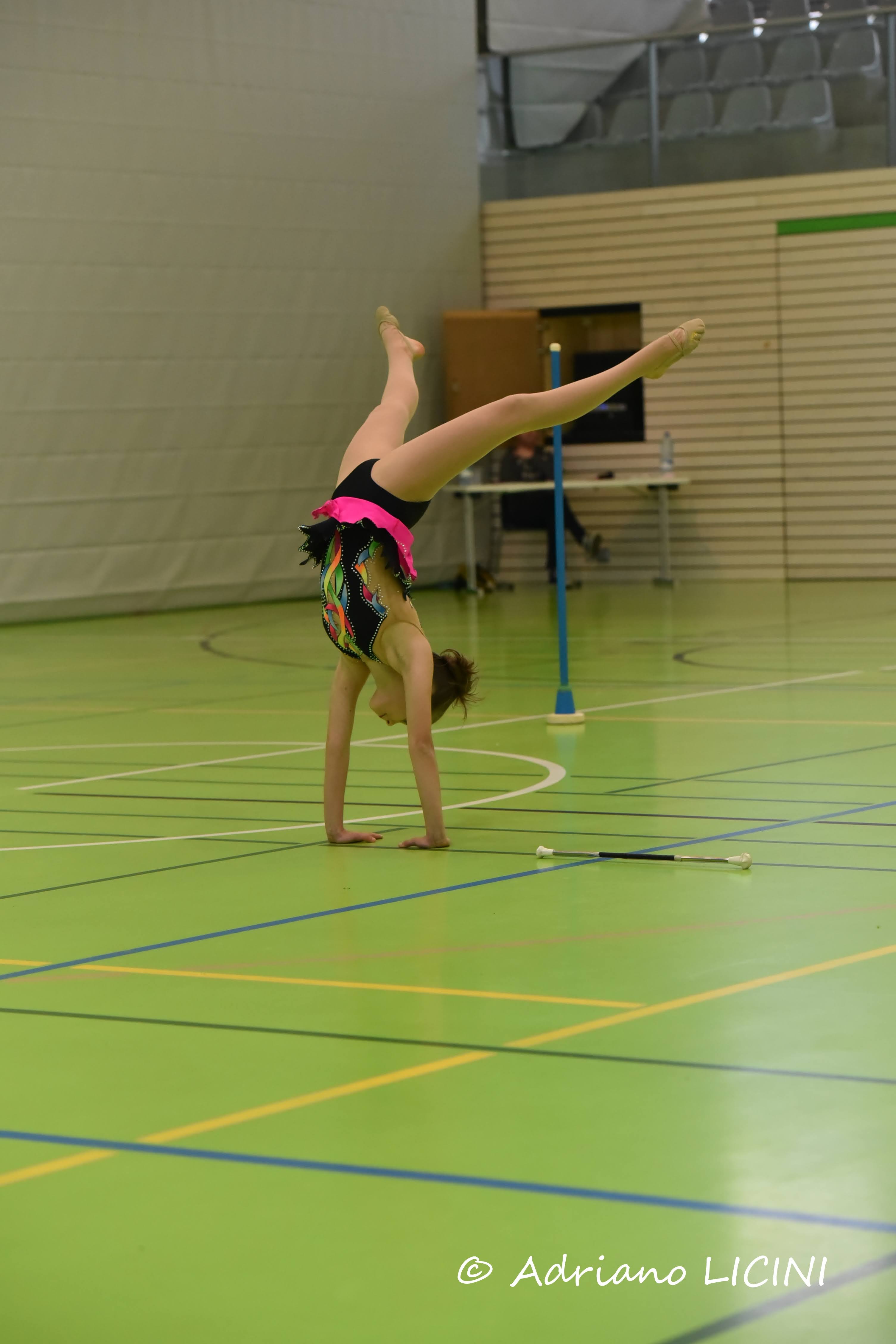 Le atlete dello Sport Twirling Bellinzona